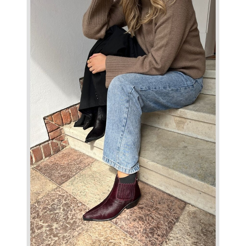 Enkellaarsje The Walking boot hair - Copenhagen Shoes