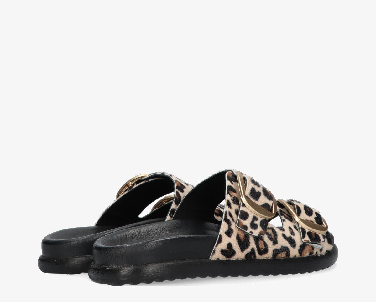 Lilia slipper luipaard - Tango Shoes