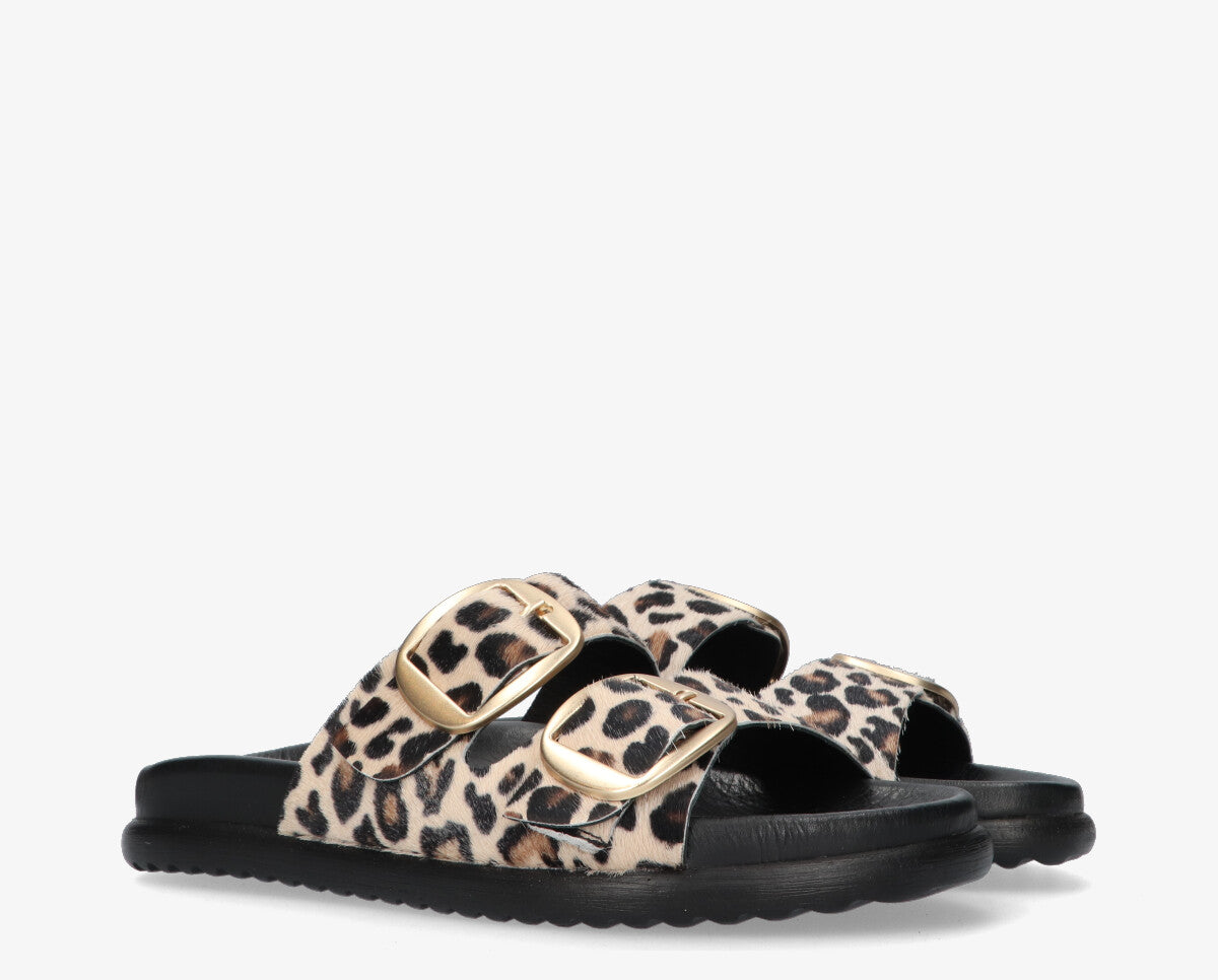 Lilia slipper luipaard - Tango Shoes