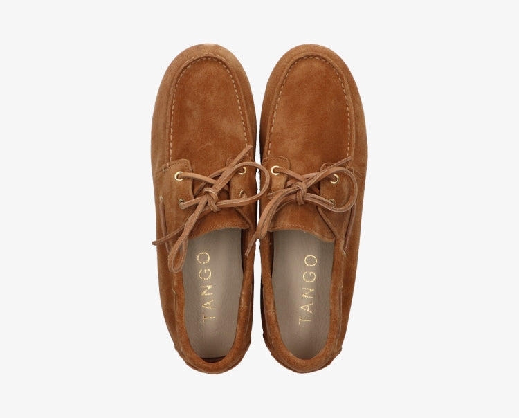 Jeanne - loafer bruin suede