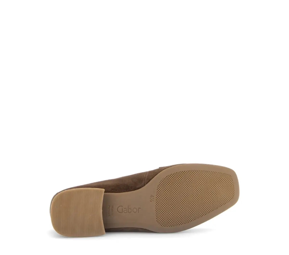 Instapper / loafer bruin suède - Gabor