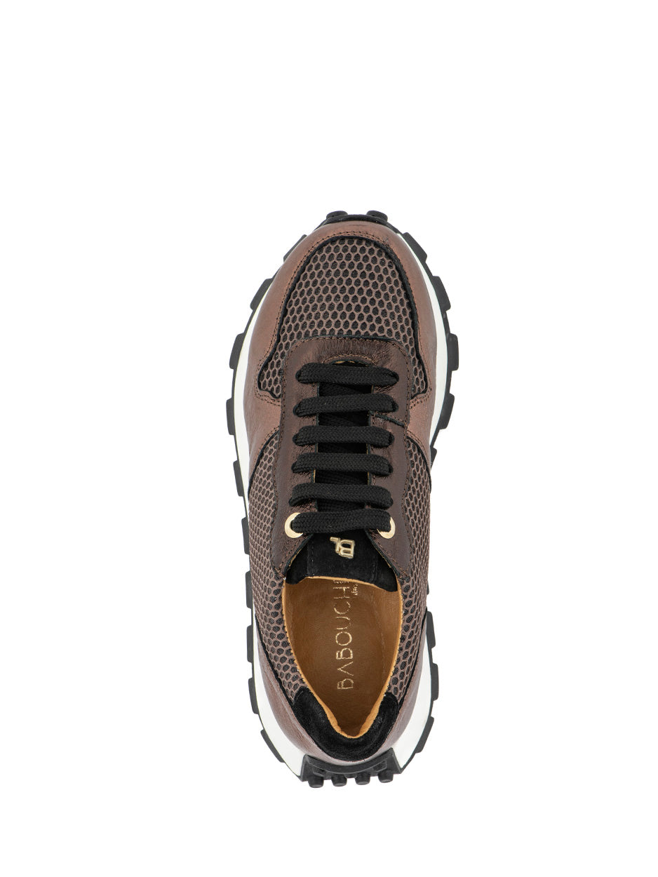 Belle sneaker Babouche brons