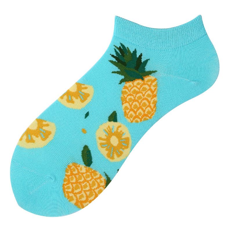 Sneaker sokken, ananas