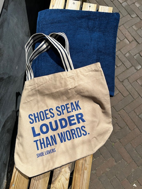 Strandtas met badlaken