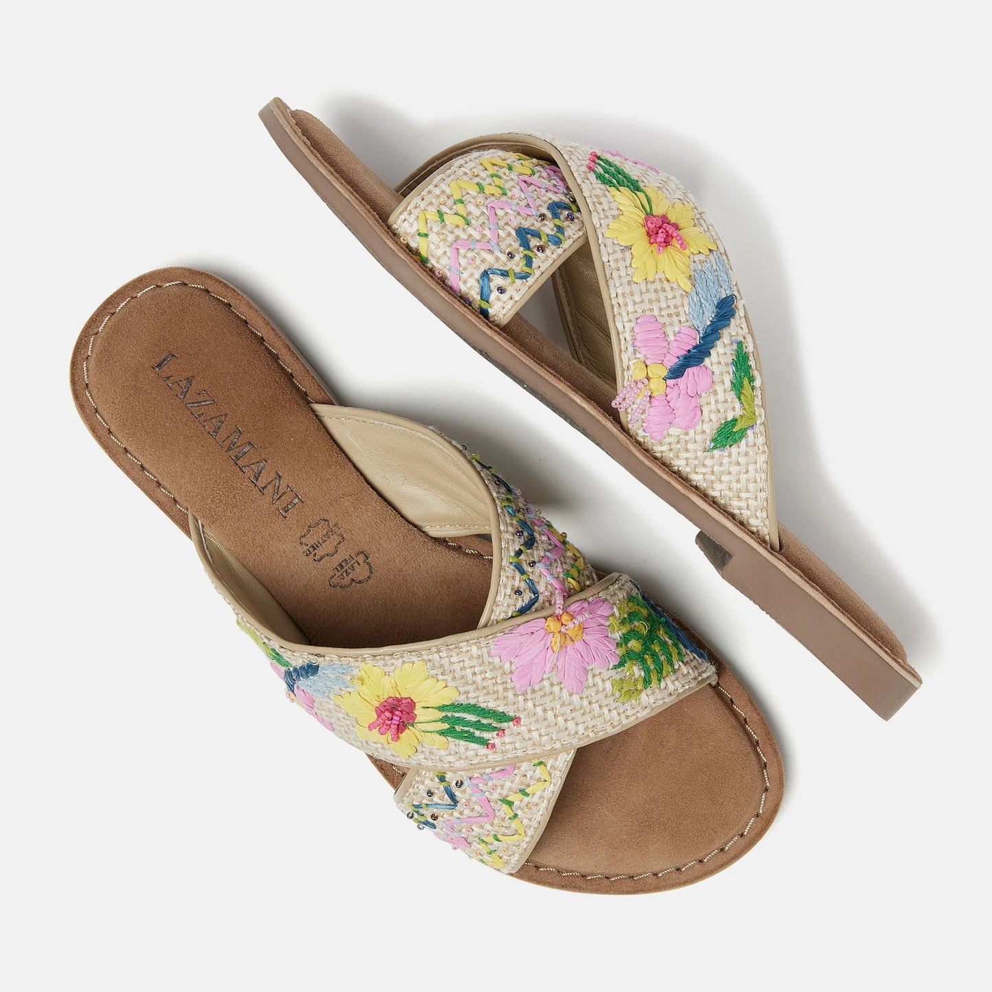 Slippers Livia, Lazamani