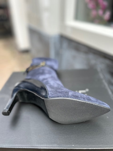 Enkellaars Trisa Dark Navy - Babouche