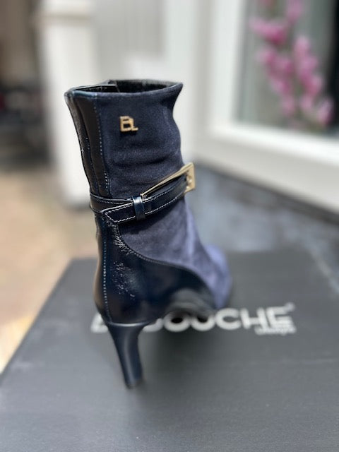 Enkellaars Trisa Dark Navy - Babouche