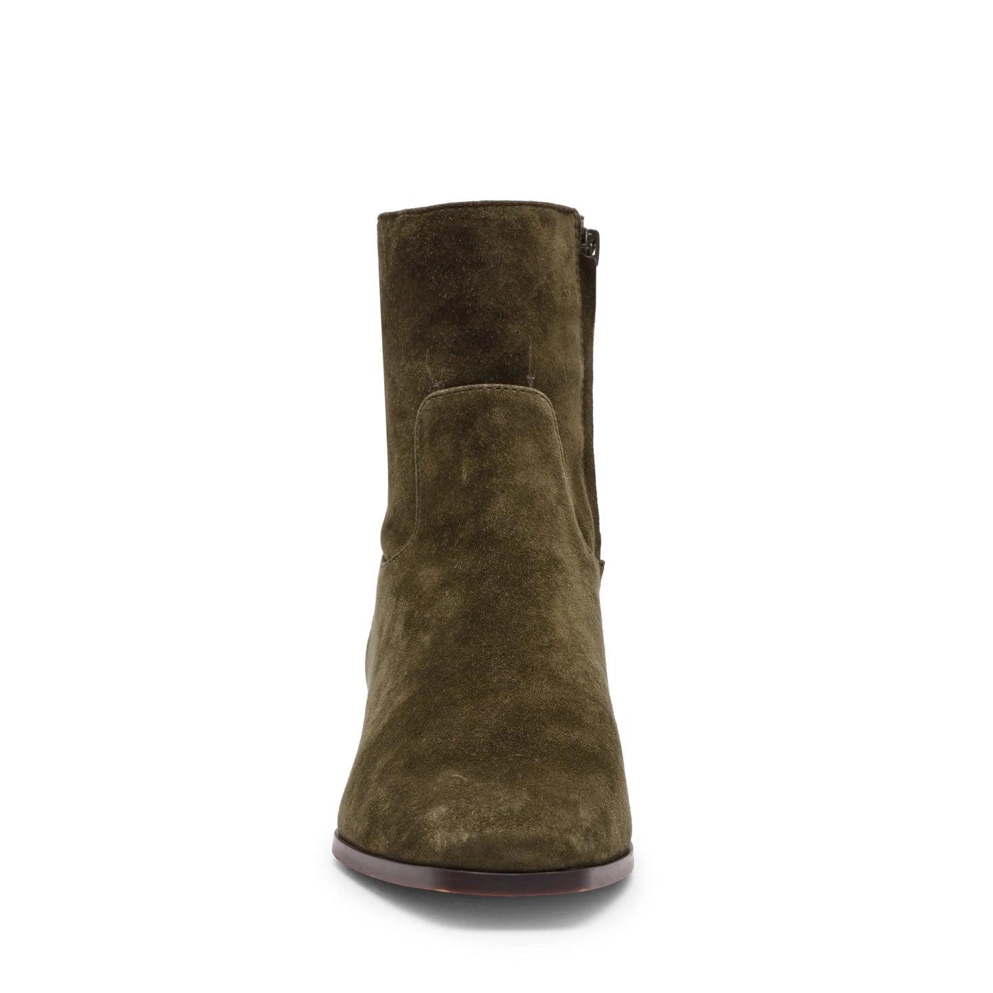 Dusty enkellaars olijfgroen suède - Steve Madden