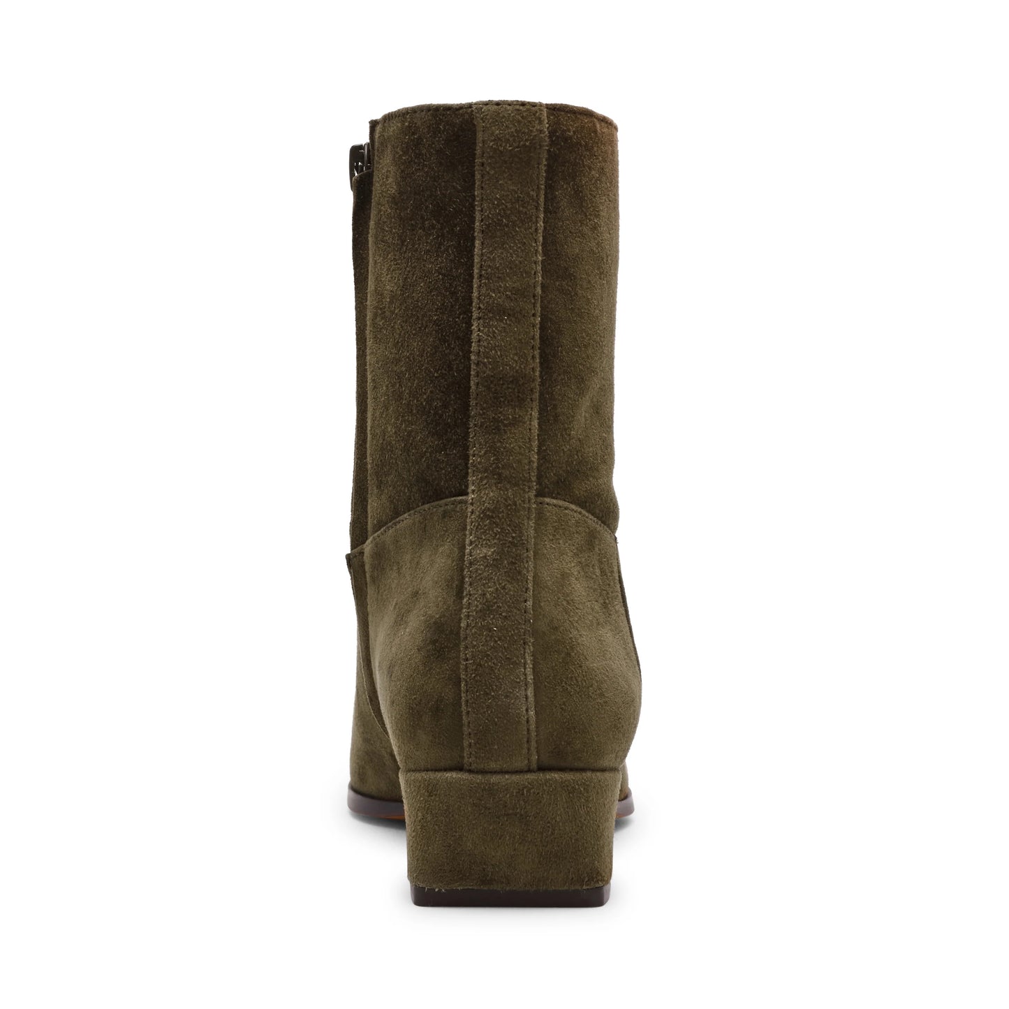 Dusty enkellaars olijfgroen suède - Steve Madden