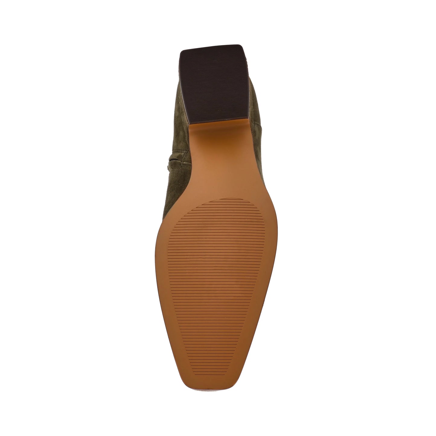 Dusty enkellaars olijfgroen suède - Steve Madden