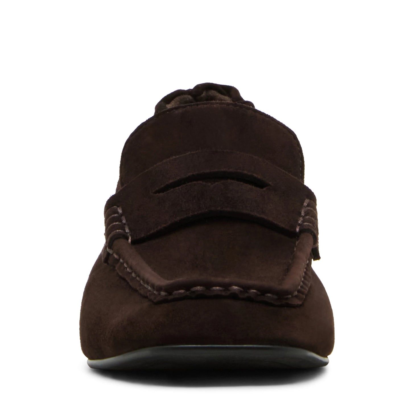 Estee loafer donkerbruin suède - Steve Madden