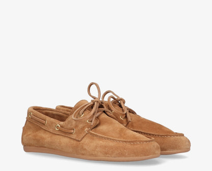 Jeanne - loafer bruin suede
