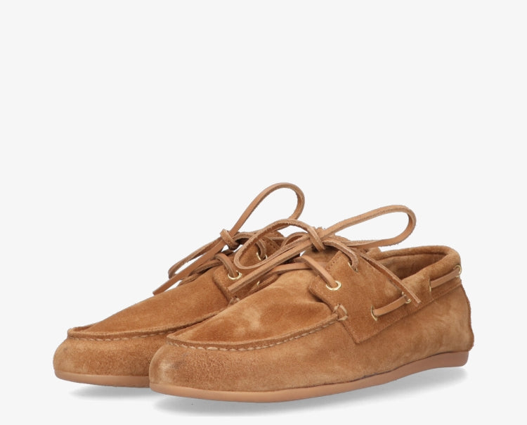 Jeanne - loafer bruin suede