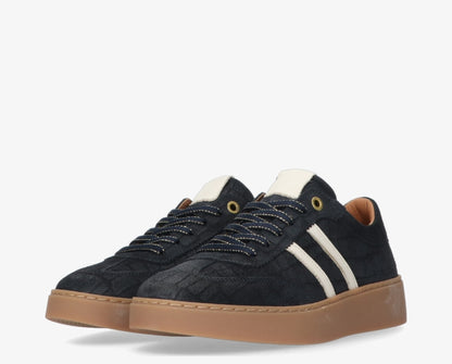 Nynke sneaker donkerblauw - Tango