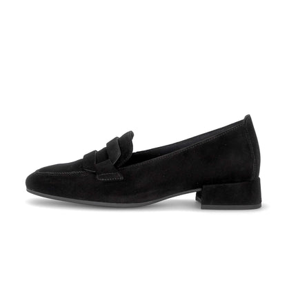 Instapper / loafer zwart suède - Gabor
