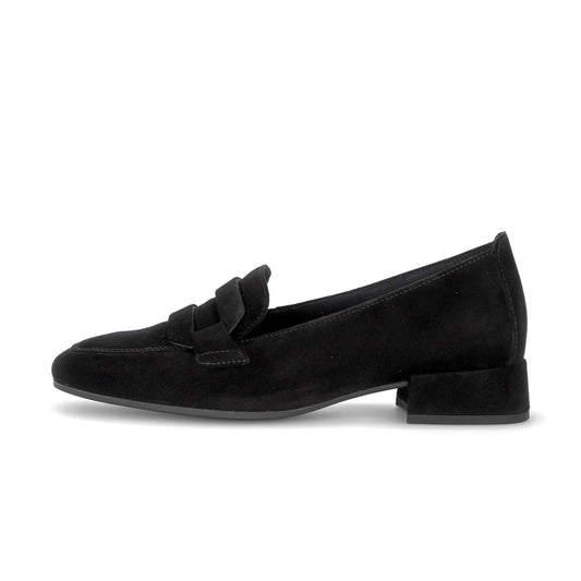 Instapper / loafer zwart suède - Gabor