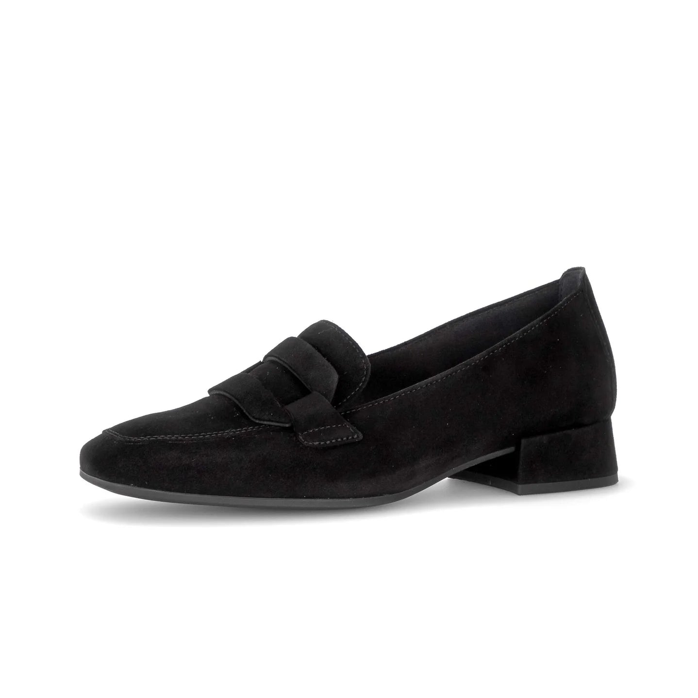 Instapper / loafer zwart suède - Gabor
