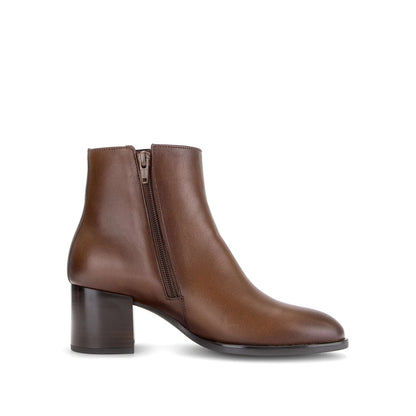 Enkellaars cognac leer - Gabor