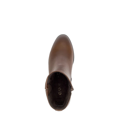 Enkellaars cognac leer - Gabor