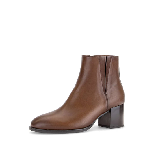 Enkellaars cognac leer - Gabor