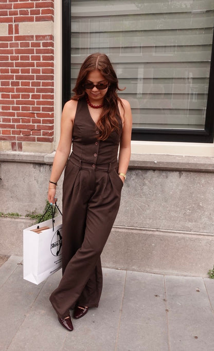 Ballerina Rea bordeaux rood lak - Tango