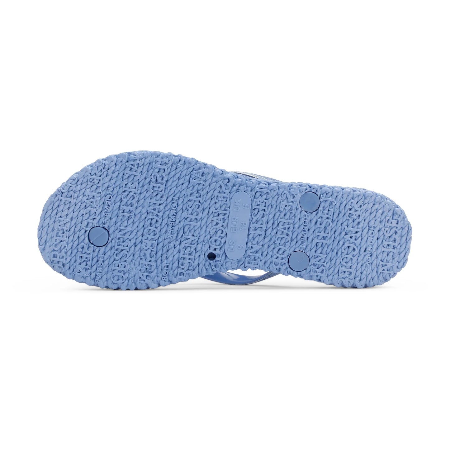 Teenslippers lichtblauw - Ilse Jacobsen