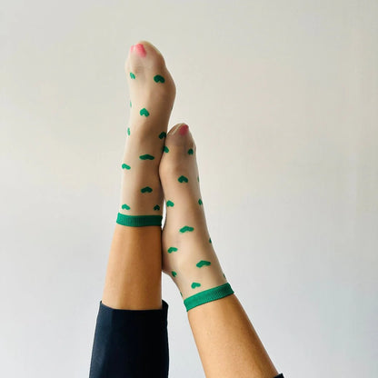 Sokken SOCKETTE 'see through'