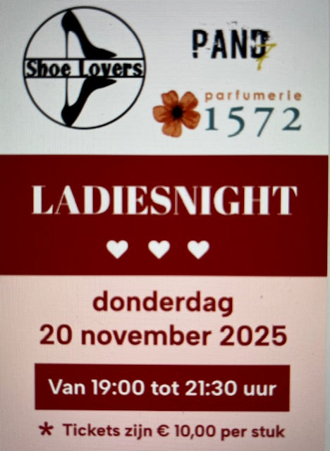 Ticket Ladiesnight 20 november 2025