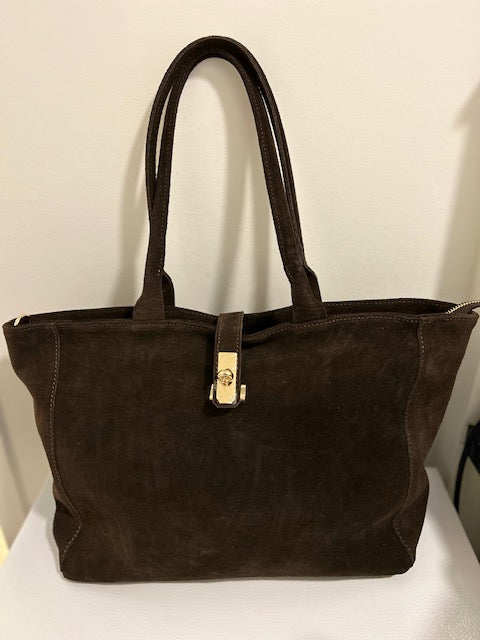 Handtas suede