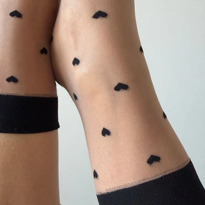 Sokken SOCKETTE 'see through'