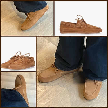 Jeanne - loafer bruin suede