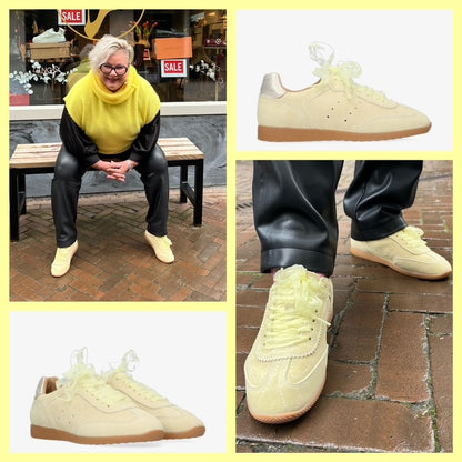 Baylee 401-b sneaker geel - Tango