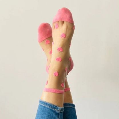 Sokken SOCKETTE 'see through'