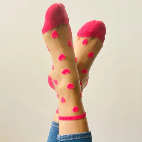 Sokken SOCKETTE 'see through'