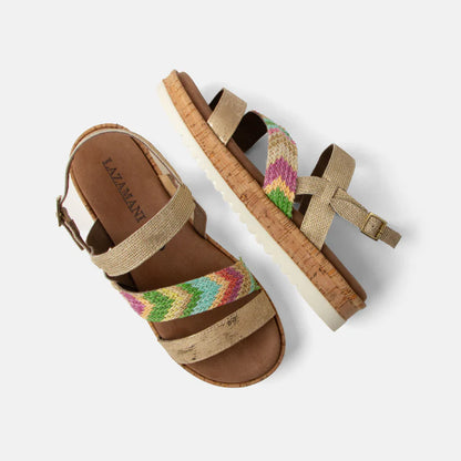Plateau sandalen - Lazamani