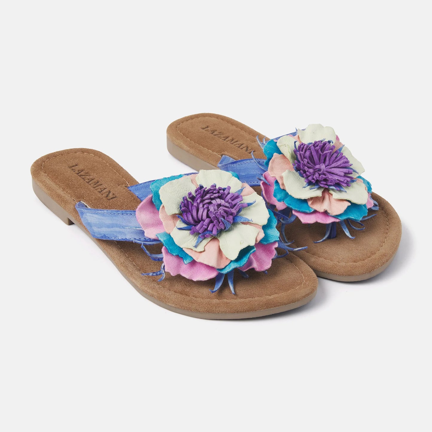 Bloem slipper multi color Lazamani