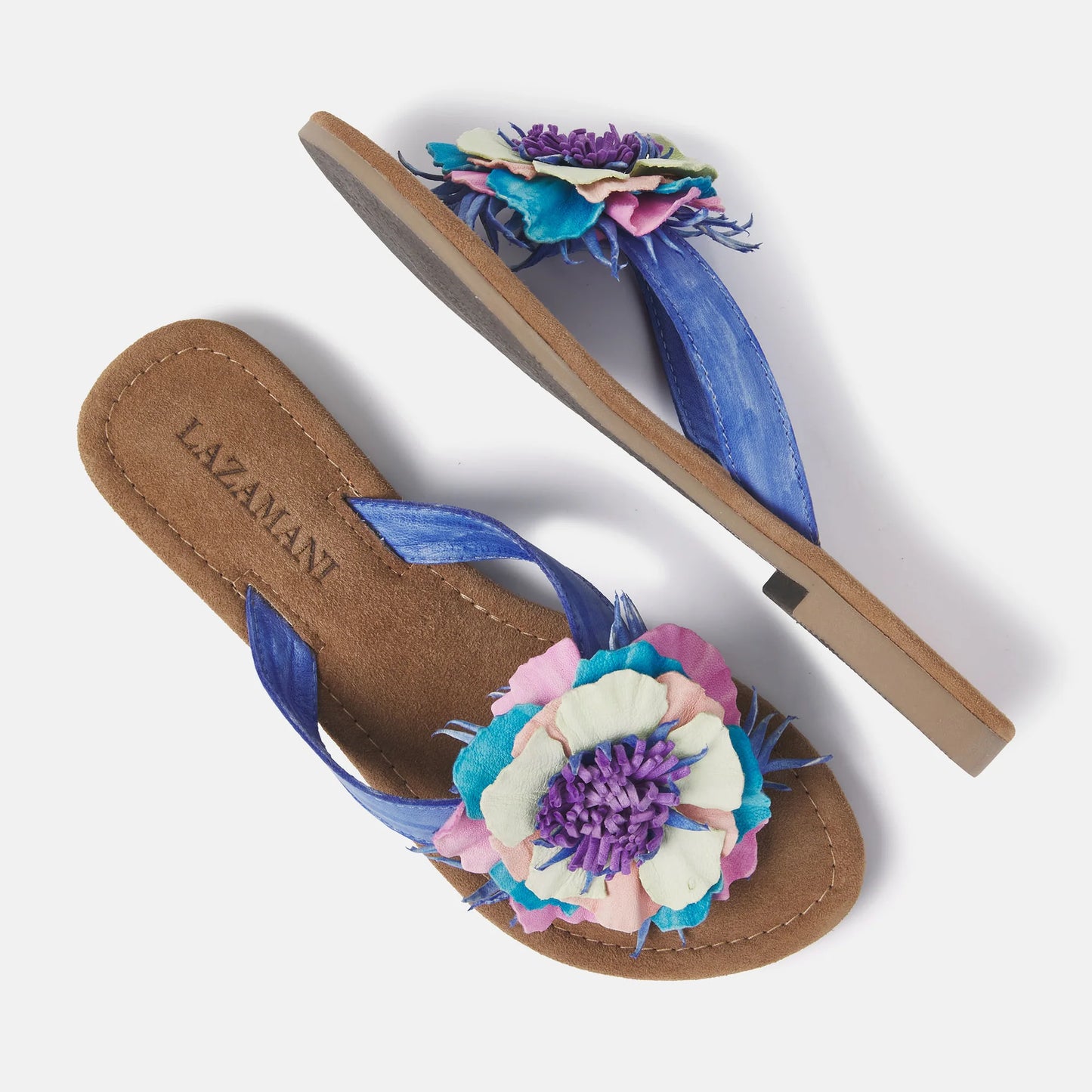 Bloem slipper multi color Lazamani