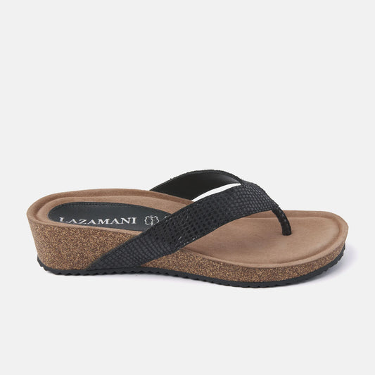 Lazamani slipper zwart