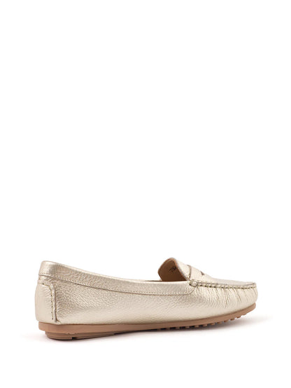 Liz goud Babouche mocassin