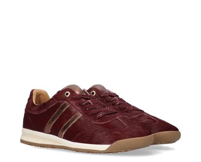 Sneaker Moxie bordeaux pony - Tango
