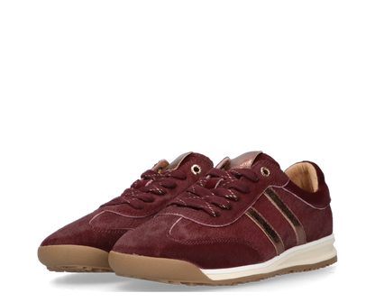 Sneaker Moxie bordeaux pony - Tango