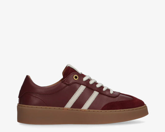 Nynke sneaker bordeaux rood - Tango