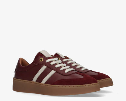 Nynke sneaker bordeaux rood - Tango