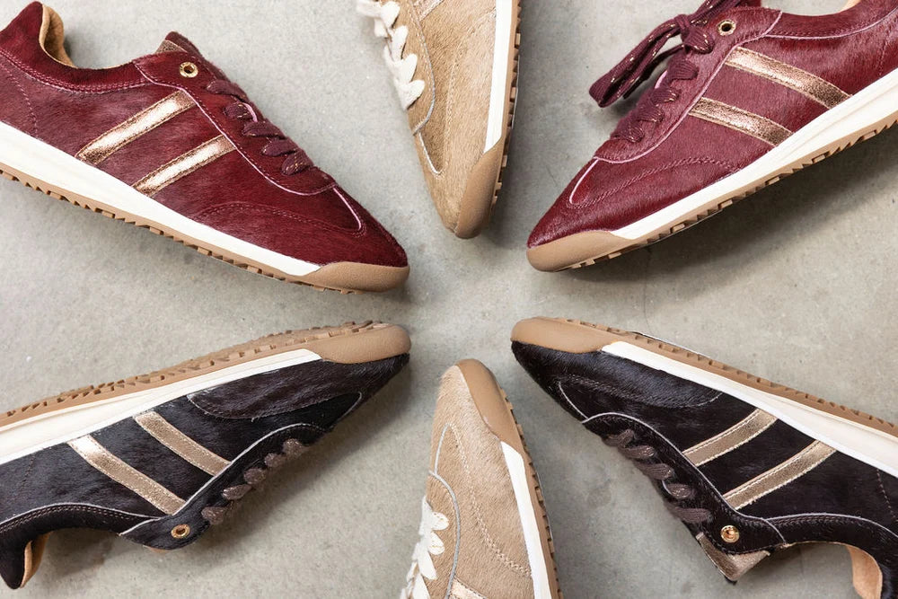 Sneaker Moxie bordeaux pony - Tango