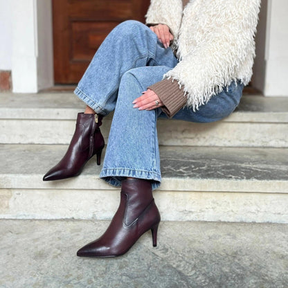 Enkellaarsje As you feel it bordeaux - Copenhagen Shoes