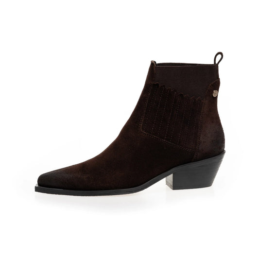 Enkellaars donkerbruin leer - Copenhagen shoes