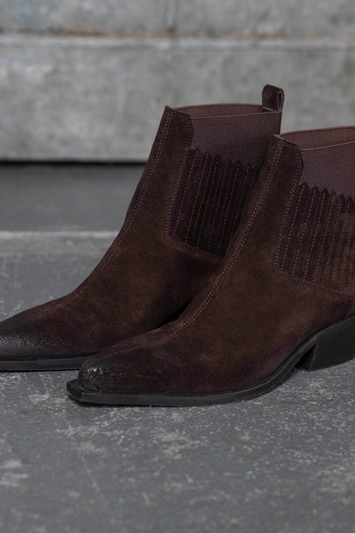 Enkellaars donkerbruin leer - Copenhagen shoes