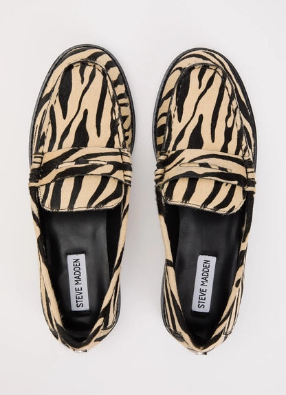 Adison A zebra loafer - Steve Madden