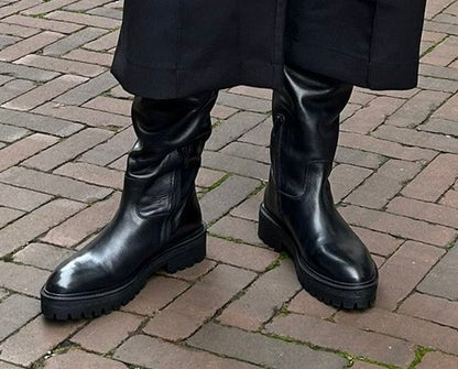 Hoge zwarte laars - Hip Shoe style